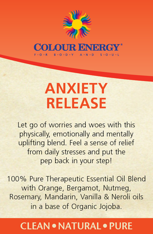 Anxiety Release, therapeutic Blend In Jojoba  Roll on 10m/.35oz