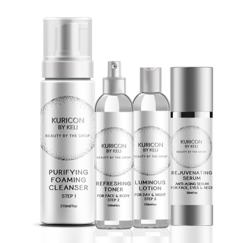 Kuricon Beauty 6pc Skin Care Gift Set  ( A Gift That Is Sure To Please!)