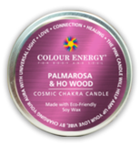 Pink Cosmic Chakra Soy Candle, Burns 20-30 Hours